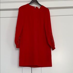 H&M shift dress with sleeve detail